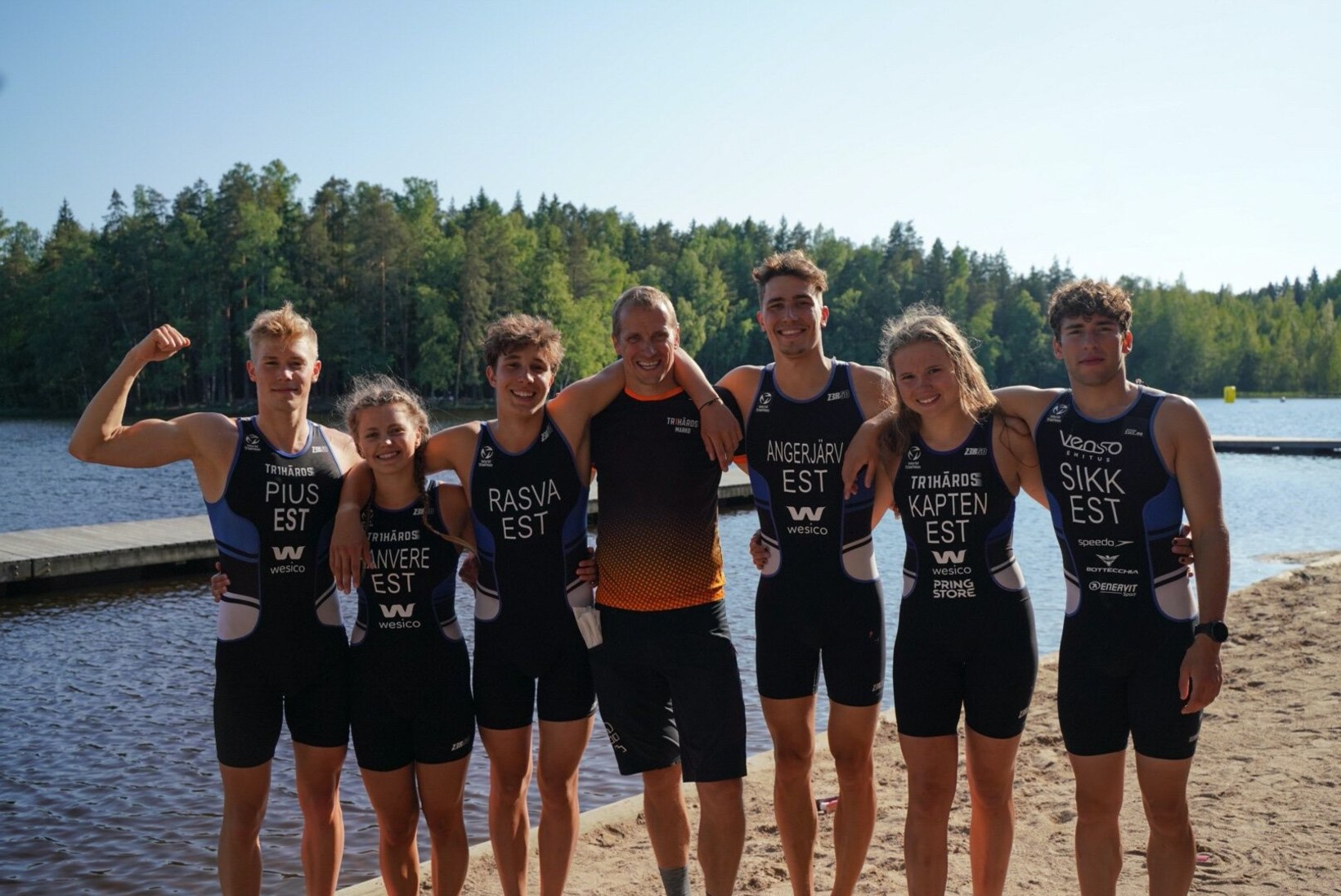 HEA TÖÖ: eestlased said Soome triatloni meistrivõistlustel kaksikvõidu