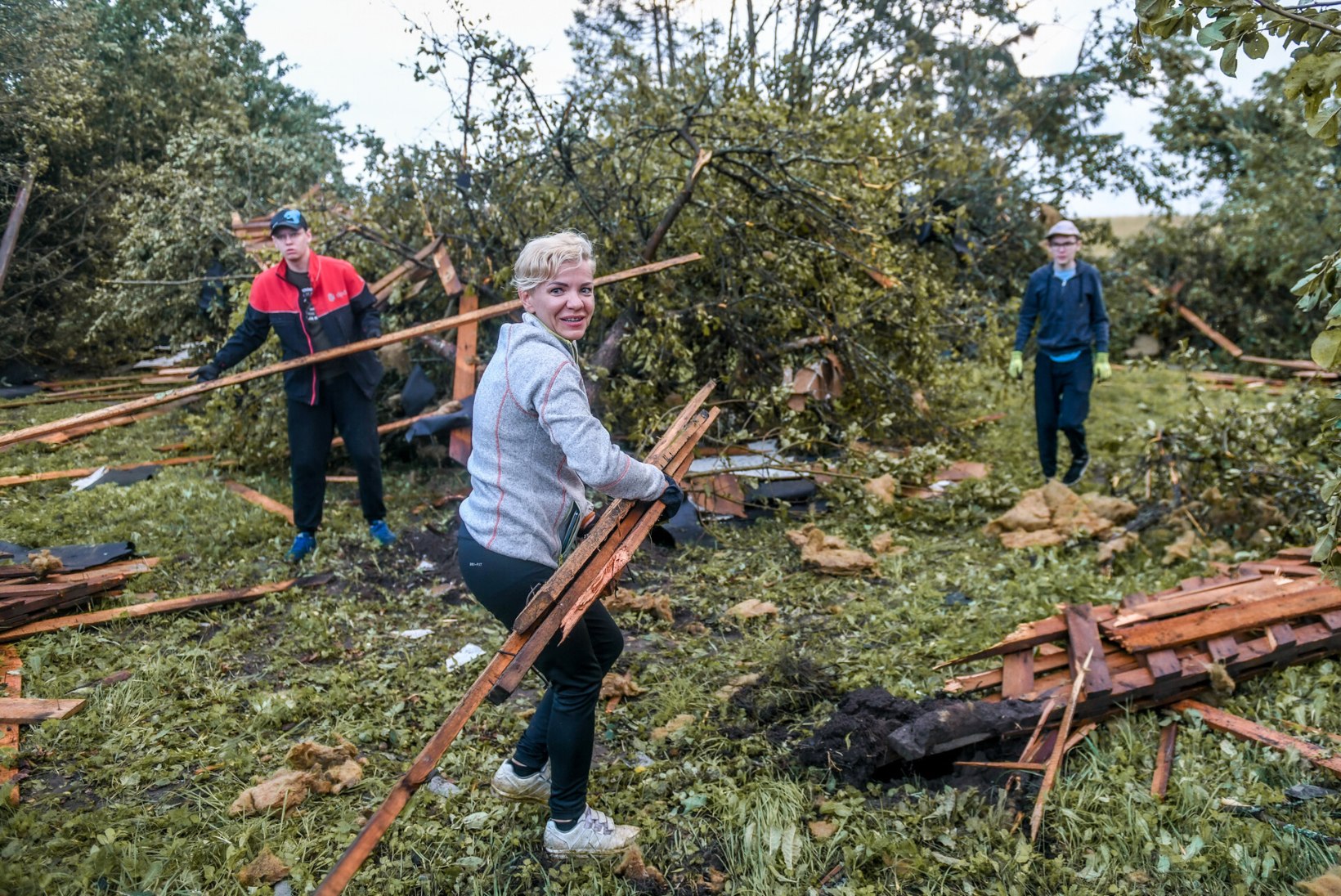 FOTOD JA VIDEOD  | Keeristorm hävitas Tartumaal elumaja: šokis ema helistas ja nuttis, et tal pole enam kodu...