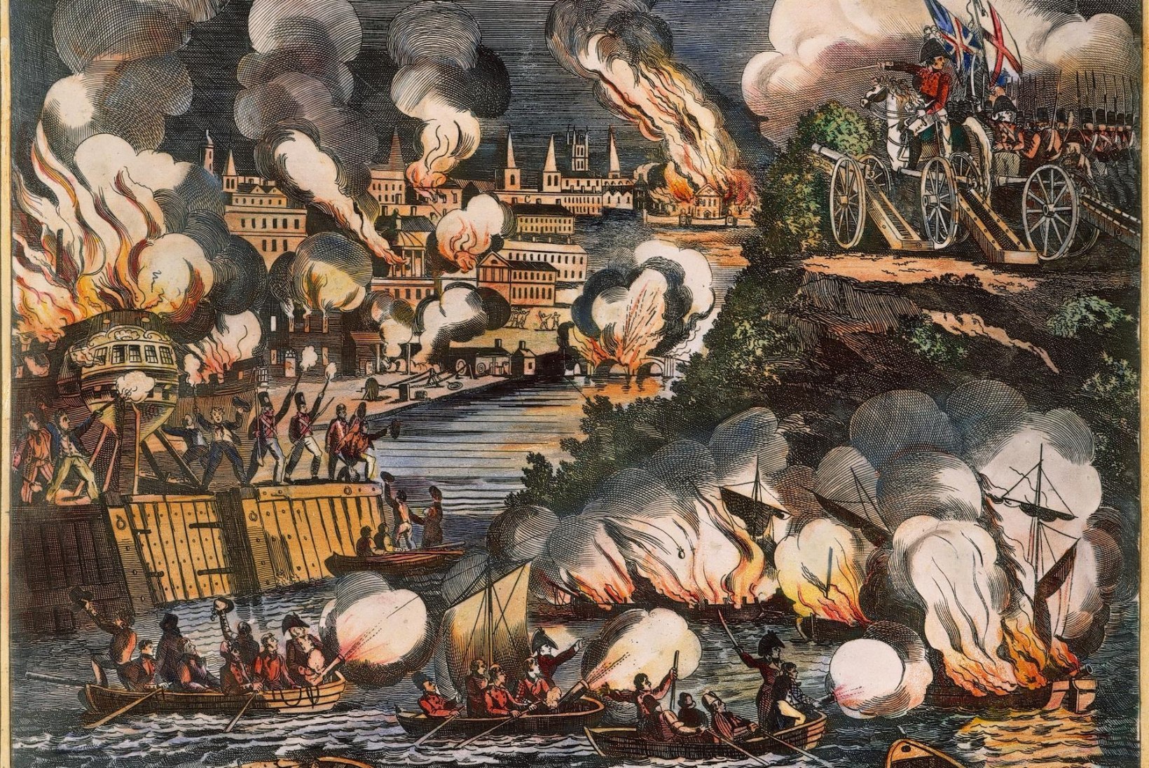  WASHINGTON PÕLEB! 1814. aastal põletasid linna maha inglased