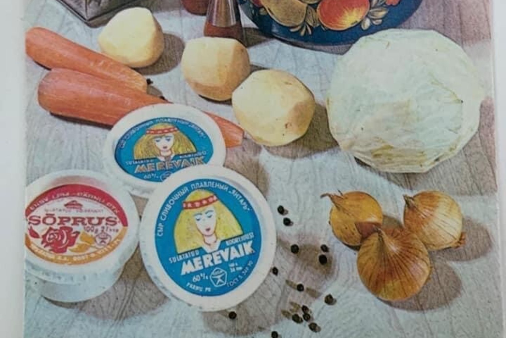 RETROGALERII | Sõja ajal oli Eestisse palju müügikõlbmatut juustu jäänud. Nende abil valmis kultustoode, mis peab nüüd 55. sünnipäeva