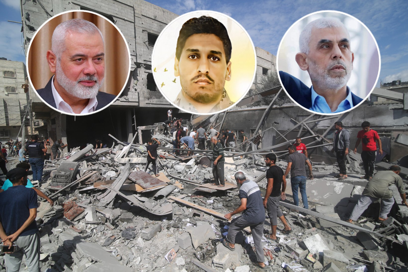 POLIITIK, VÕITLEJA JA JUHT: Hamasi tüürivad kolm ohtlikku terroristi, kelle tabamine on käinud Iisraelile üle jõu