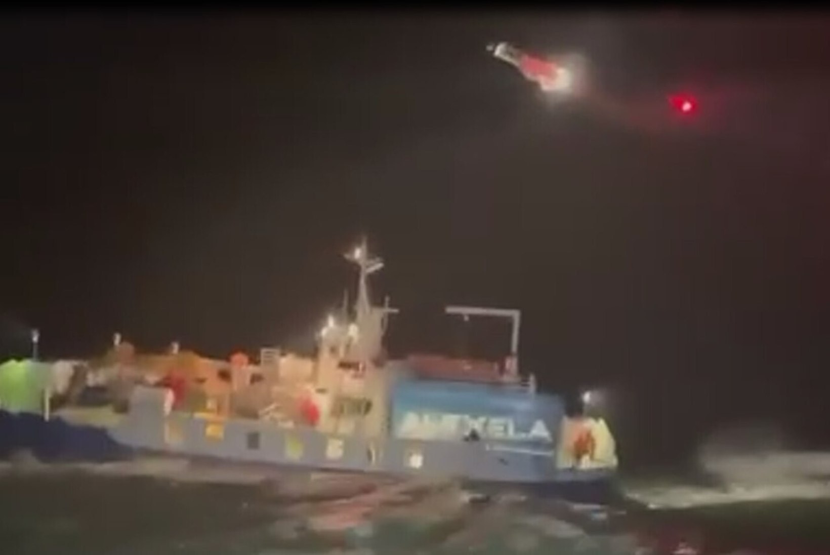 OHTLIK JUHTUM: Ohutusjuurdluse keskus uurib parvlaeva Amalie kreeni vajumist