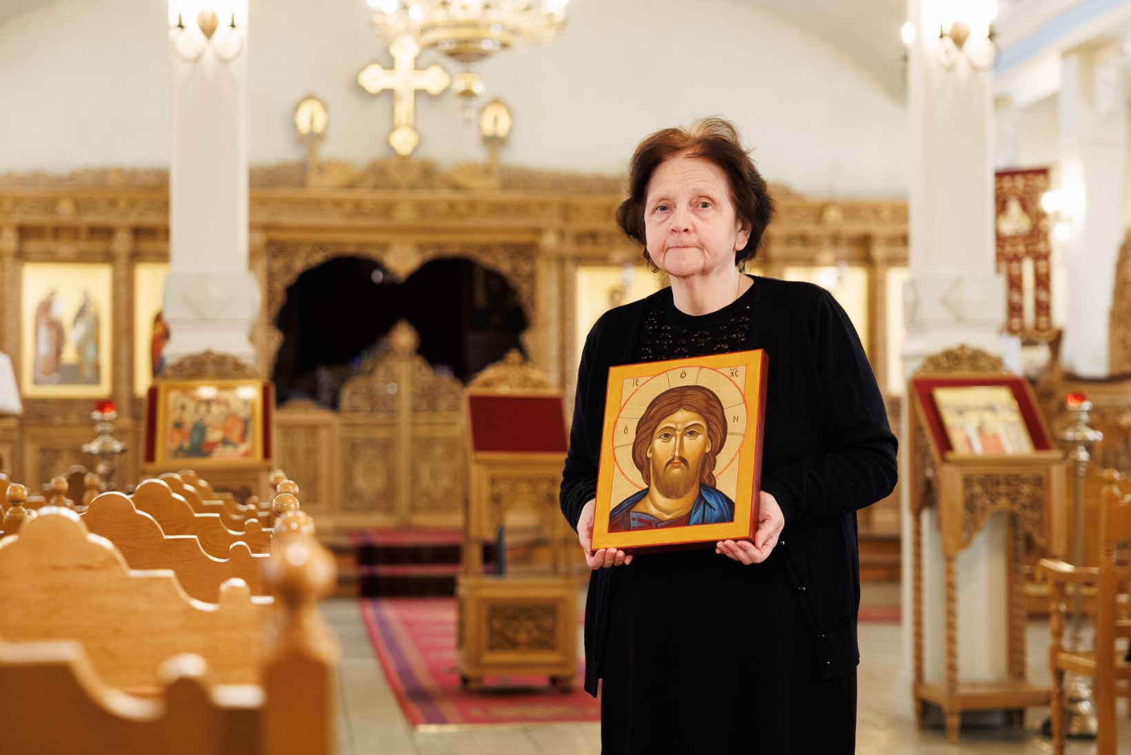IMETABANE ANNE: ikoonimaalija Sirje Säär on teinud lugematul arvul pühapilte ning õpetab seda kunsti teistelegi