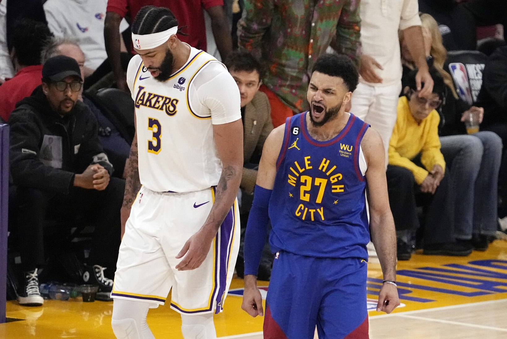 VIDEO | Lakersi ka võõrsil paika pannud Denverit lahutab ajaloo esimesest finaalist üks võit