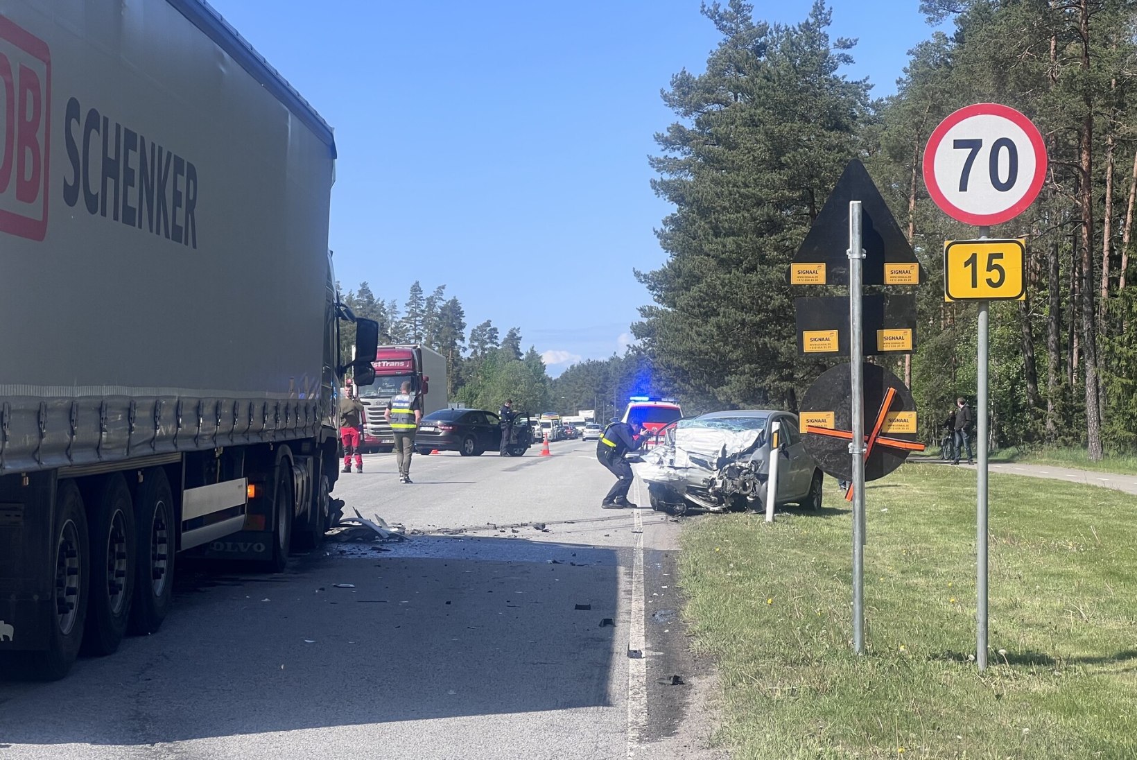 FOTOD | Tallinna külje all Luigel hukkus liiklusõnnetuses kaks inimest