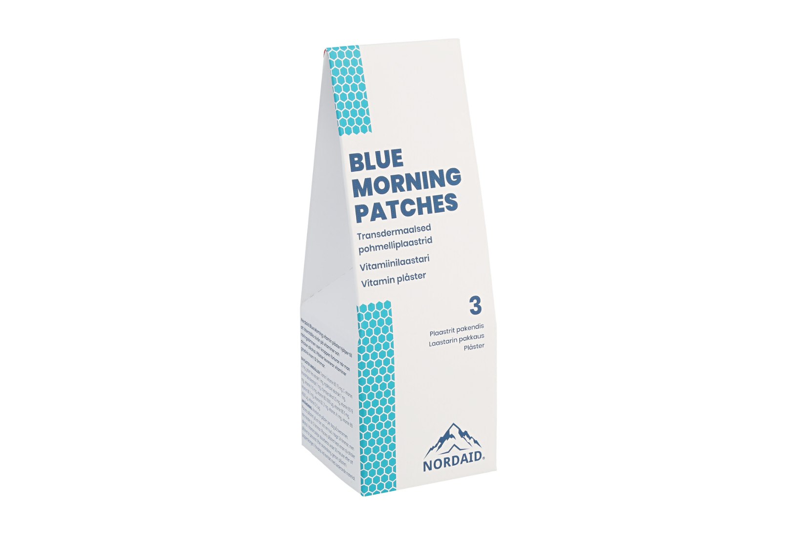 Blue Morning pohmelliplaaster leevendab pohmelli ränki sümptomeid