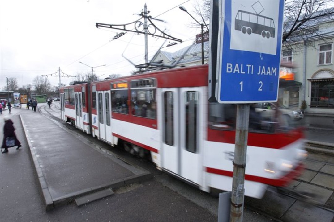 Tallinnas ei sõida nädalavahetusel trammid number 1 ja 2