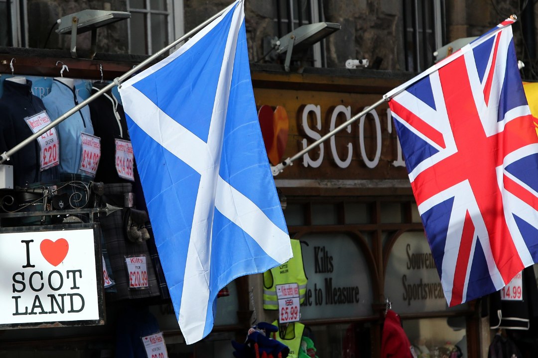 Sotši olümpial keelati pealtvaatajal Šotimaa lippu lehvitada