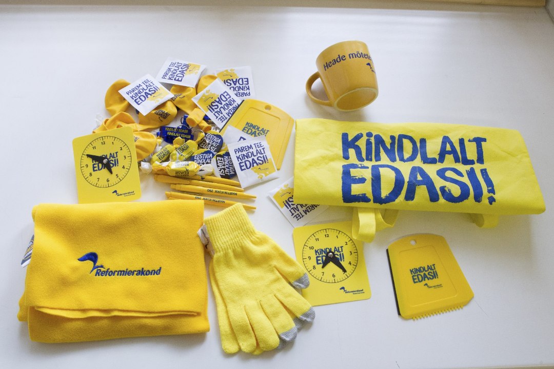 Erakonnad koguvad kokku valimisnänni riismeid