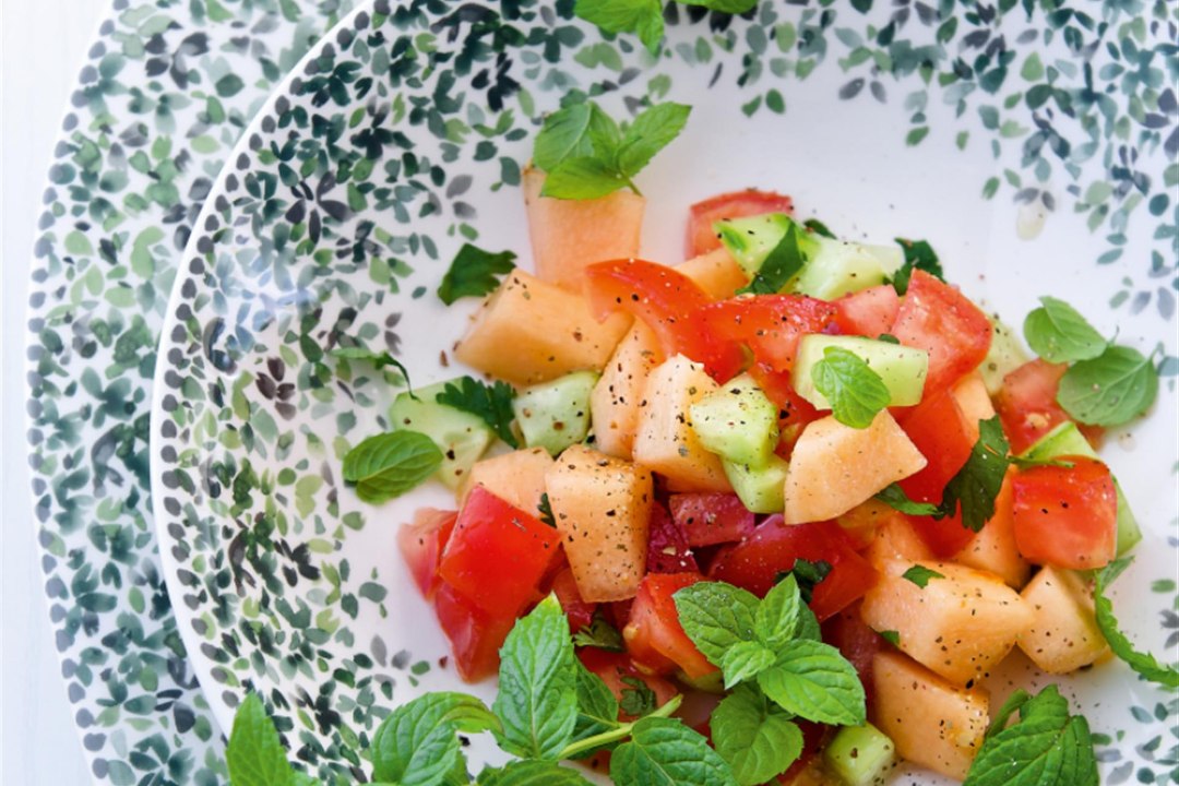 Tomati-meloni salat
