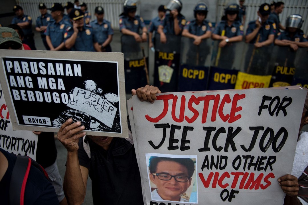 Filipiinide president vabandas Lõuna-Korea ees ärimehe tapmise pärast