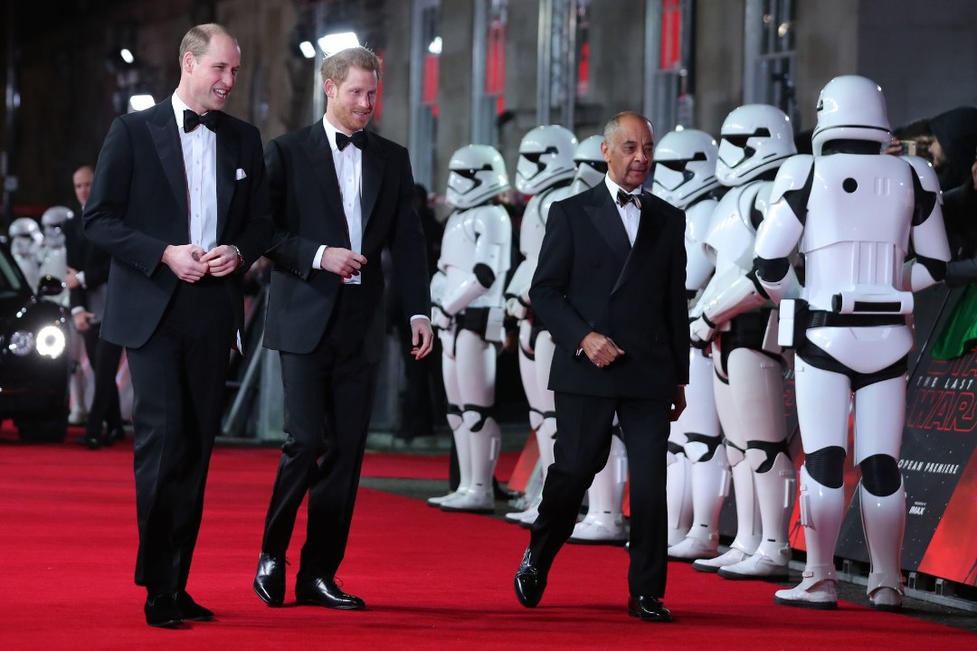 Printsid William ja Harry mängivad „Tähesõdade“ filmis