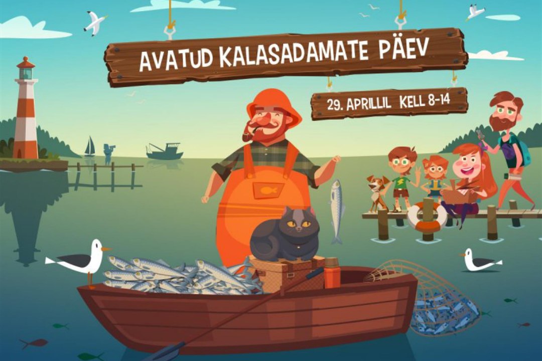 Esimene üle-eestiline avatud kalasadamate päev juba sel laupäeval