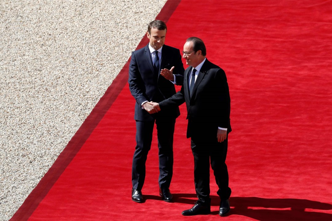 GALERII | Loe, kuidas Macron pidulikult Prantsuse presidendiks määrati