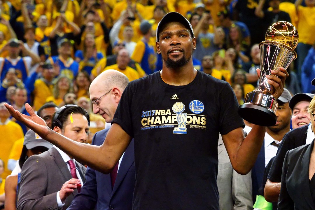 MVP Durant: mitte keegi armasta korvpalli nii nagu mina, keegi ei tee sama palju tööd kui mina