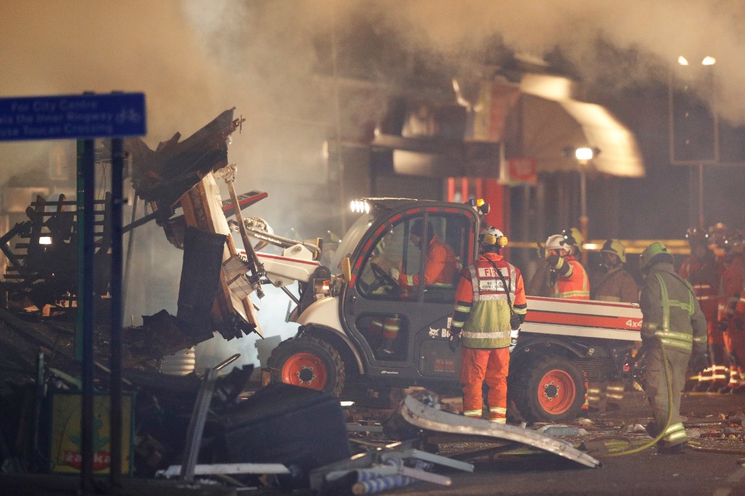 Suurbritannia Leicesteri linna toidupoes toimus plahvatus