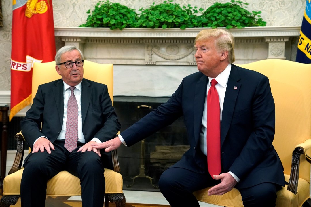 Juncker sõidab sügise alguses taas Washingtoni läbirääkimistele