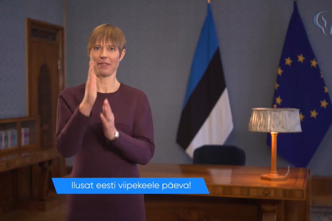 VIDEO | President ja ministrid tegid viipekeele päeva puhul viipekeeles tervituse