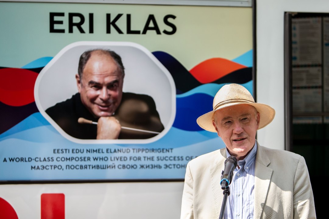 GALERII | Olav Ehala Eri Klasi nimelise trammi teelesaatmisel: tänu temale on minu loomingus üks oluline teos juures