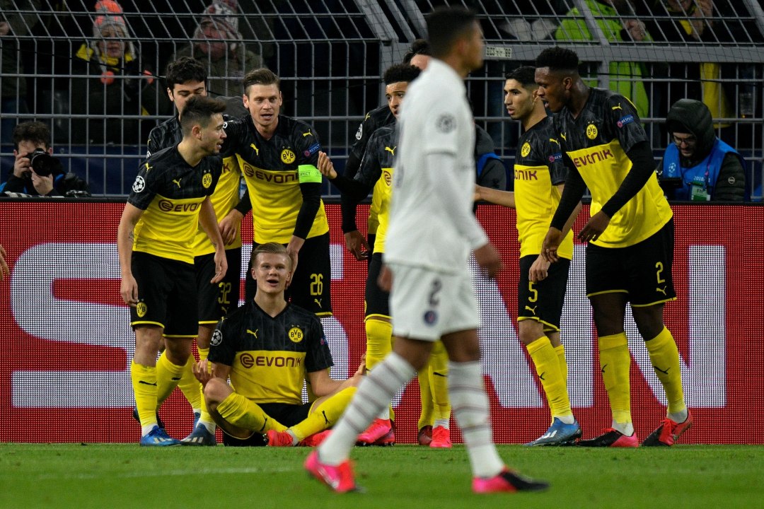 VÄGEV JALGPALLIÕHTU! Atletico seljatas Liverpooli, Dortmund alistas Haalandi väravate toel PSG