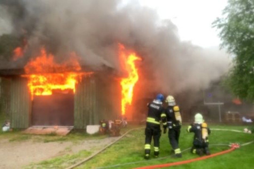 VIDEO | Välgutabamus: Reinar Halliku kodu hävis tules