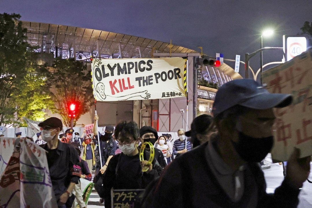 „Olümpia tapab vaeseid!“ – Tokyo mängude toimumine on ohus