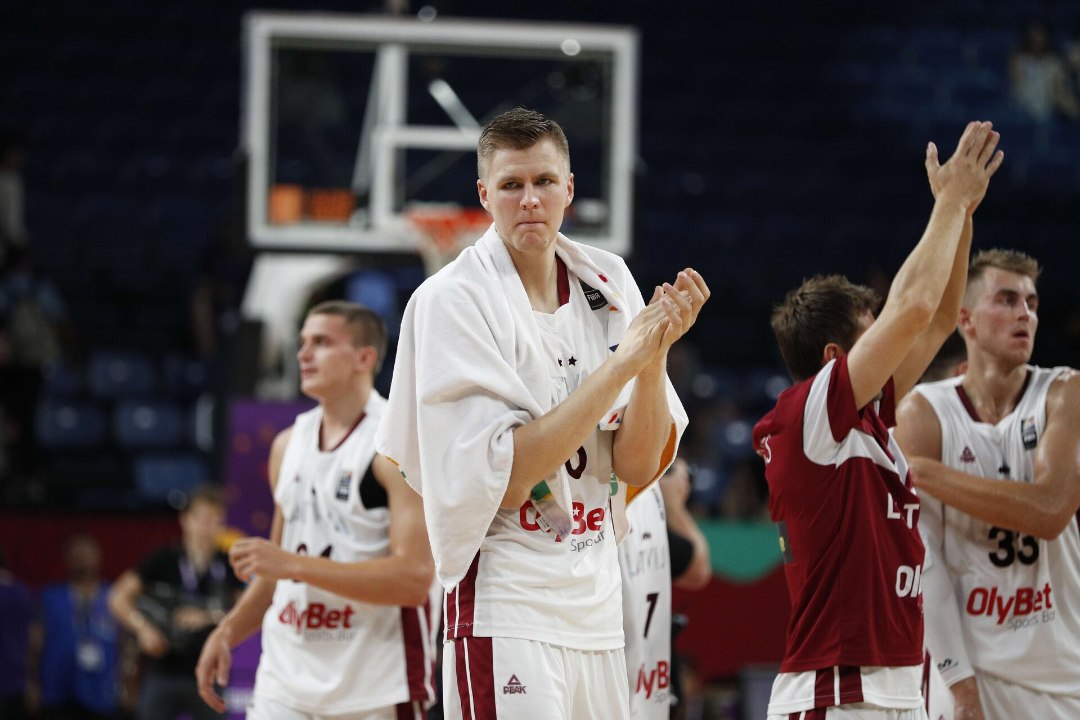 Porzingis teeb Läti eest comeback'i mängus Eesti vastu