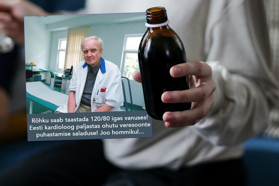 „SEE ON ALATUSE TIPP!“ Petturid reklaamivad „imeravimit“ ka surnud kardioloogi pildiga