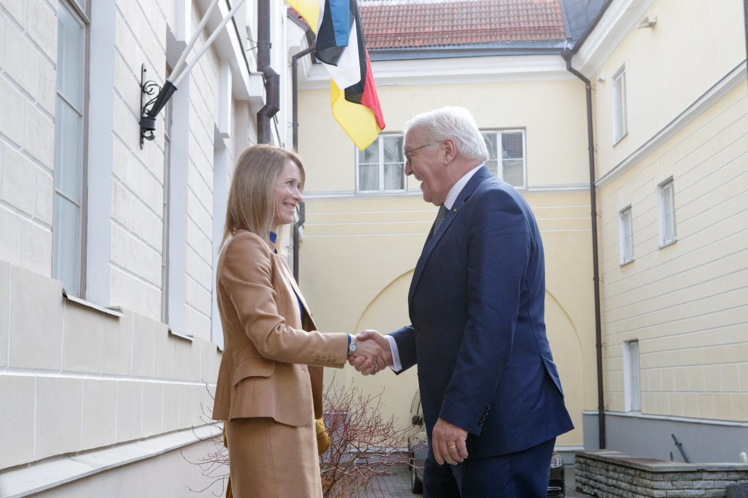 GALERII | Kallas kohtumisel Steinmeieriga: peame kiirelt ja suures mahus hankima Ukrainale laskemoona