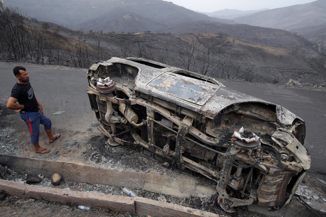 Alžeeria metsapõlengutes on hukkunud kümned inimesed