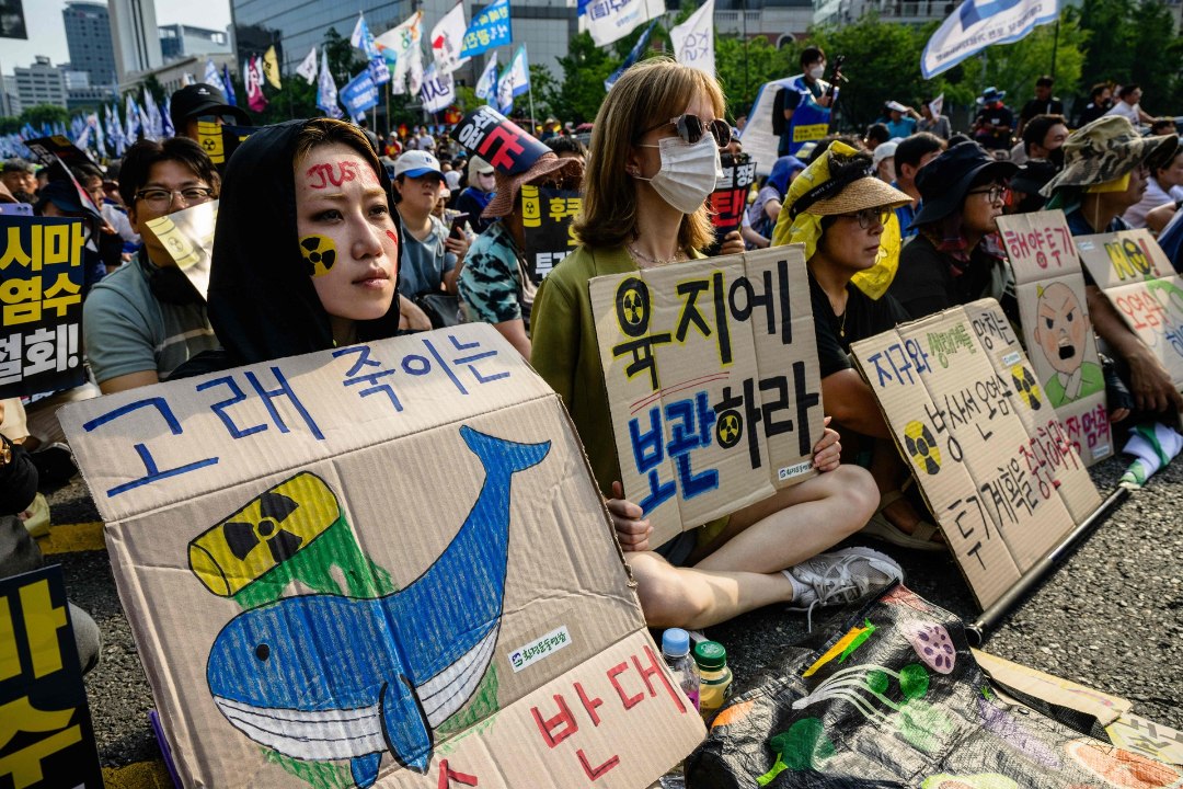 „MERI EI OLE JAAPANI PRÜGIKAST!“ Hiinlased ja korealased kardavad radioaktiivseid kalu