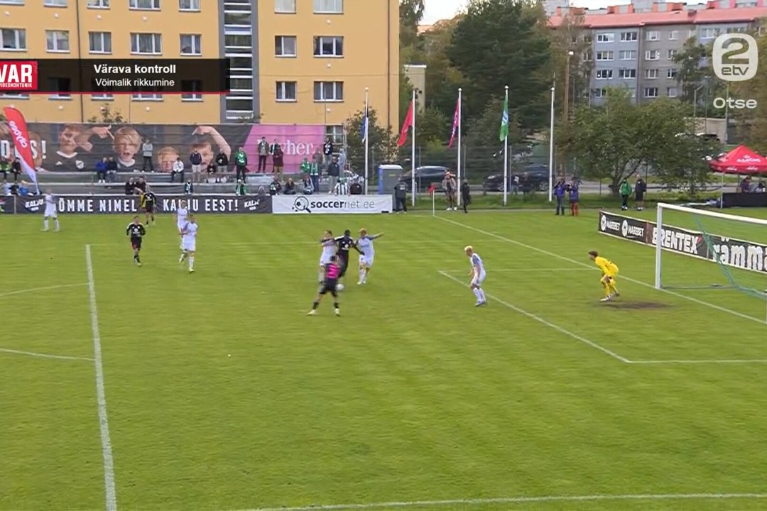 Viieminutiline VAR päästis Flora kaotusest, aga Levadia tõusis liidriks