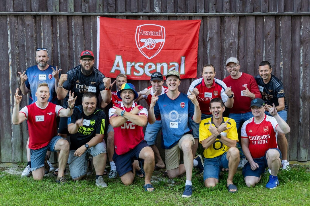 UHKE TUNNUSTUS: Londoni Arsenal võttis eestlastest fännid ametlikult enda rüppe