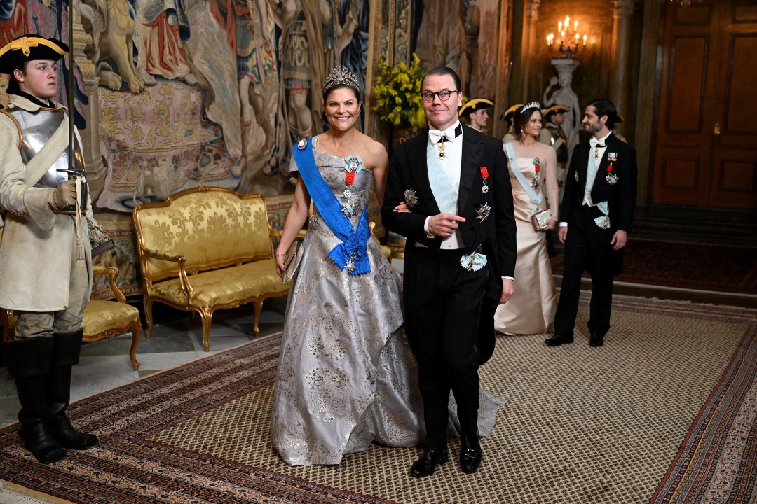 HURMAV GLAMUUR: Rootsi kuningakoja daamid kombineerisid Prantsuse presidendi visiidi puhul kõrgmoodi H&Miga