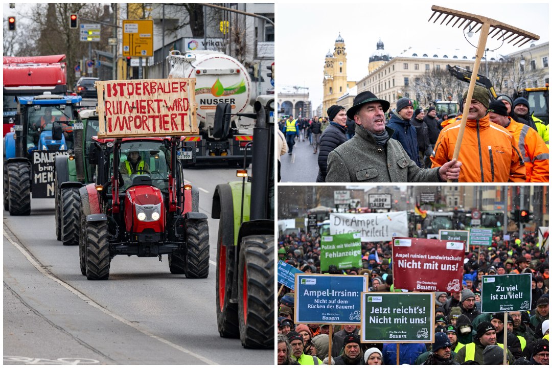 „POLE PÕLLUMEEST, POLE TULEVIKKU!“ Protestivad Saksa talunikud üritavad valitsusele kohta kätte näidata