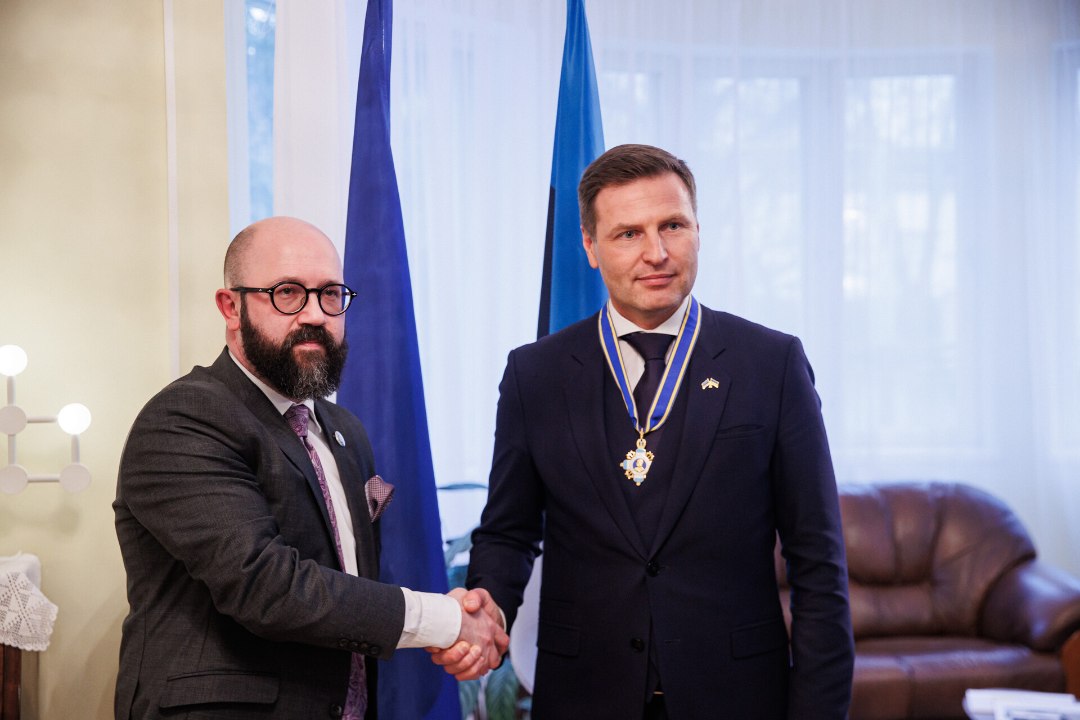 GALERII | Kaitseminister Hanno Pevkur pälvis Ukraina riigi teenetemärgi