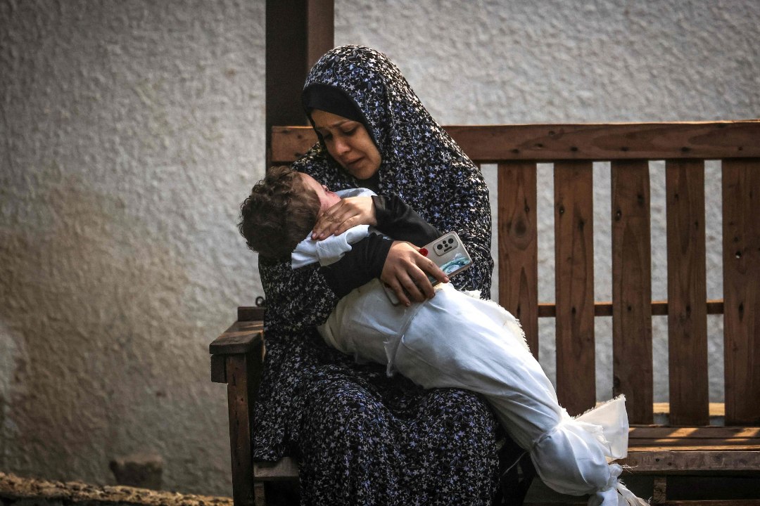 Lastearst Gazas: kõigil alla 6kuustel imikutel on kõht lahti