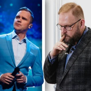 MIDA KÜLL TEHA? Ott Lepland ja Urmas Vaino on kimpus nendest levivate libateadetega