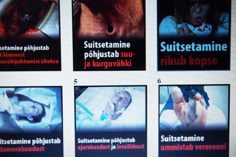 Tubakatooted saavad uued õõvastavad pilthoiatused