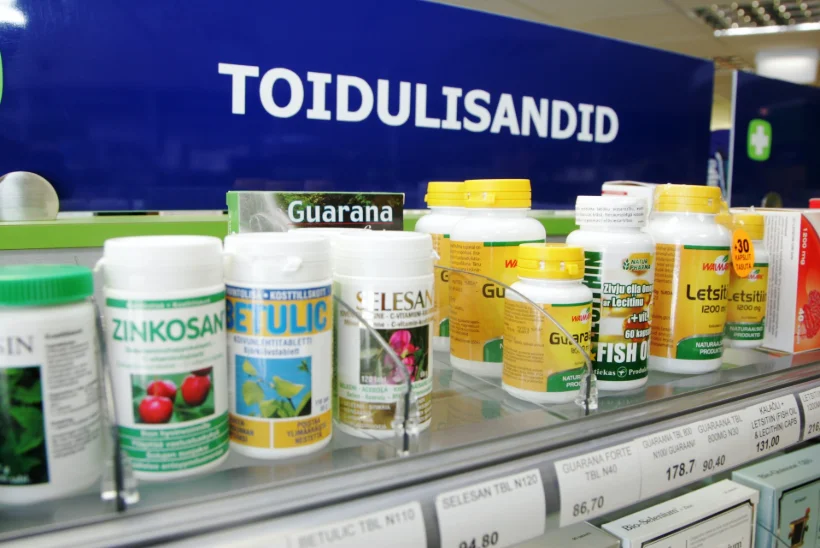 Tarbijad ei tea, mida kõike võib poes müüdavas toidulisandis olla