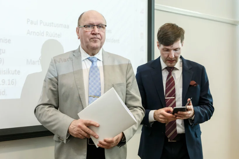 VALLANDAMISSKANDAALI JÄRELLAINETUS: politseijuht Vaher jätkab tööd, isa-poega Helmed on vait kui sukad
