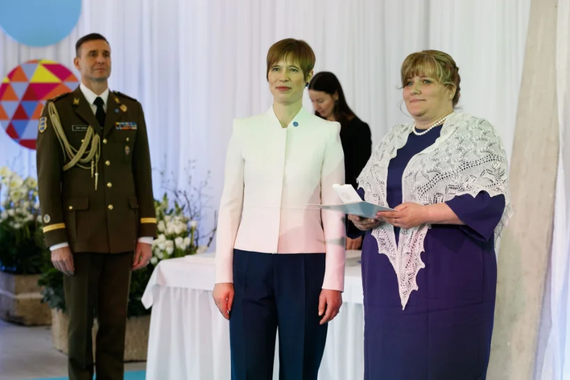 PITSISELTS JA POTISETUD: presidendi kõnes mainitud kultuurikandjad tundsid tunnustamise üle rõõmu