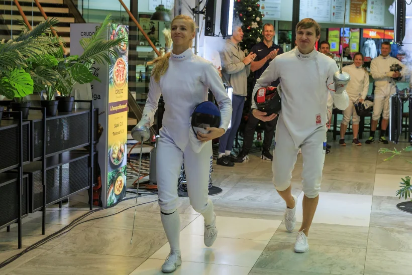 FOTOD | Lehis ja Novosjolov murdsid viimaks needuse ning võitsid spordikuulsuste jõuluturniiri
