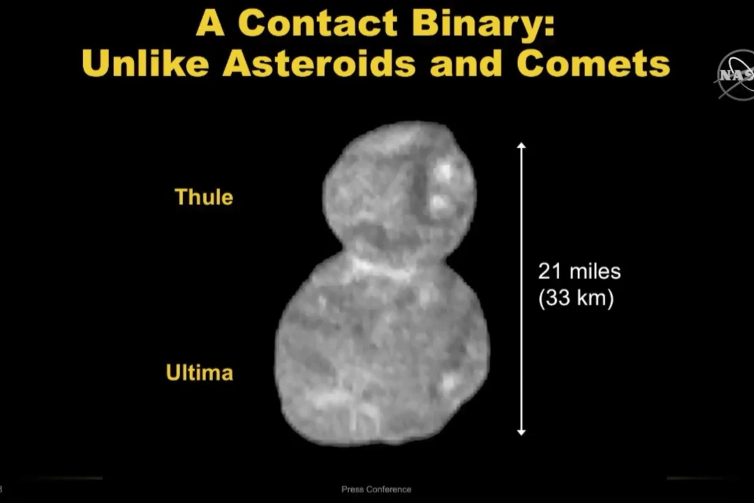 NASA: Ultima Thule näeb välja kui lumememm